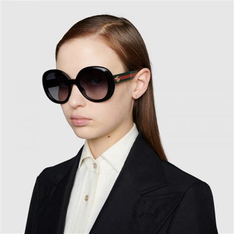 gucci - gg0712s - shiny black - injection|Mask.